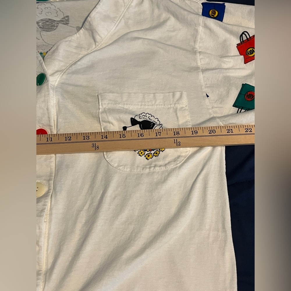 Vintage Colorful Graphic Romper Medium - Picture 8 of 11